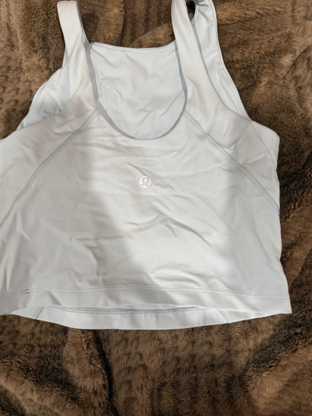 lululemon athletica Light blue Scoop-Back Sports Bra Tank